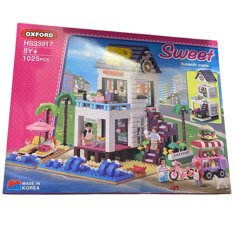 Oxford Lego Beach Café, NIB, $50